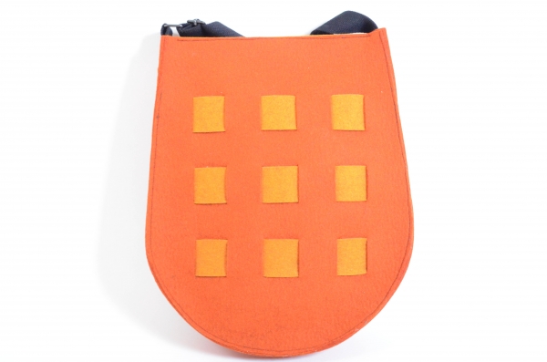 Umhängetasche rot-orange